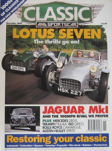 Classic sportscar 11 94 - classic, &