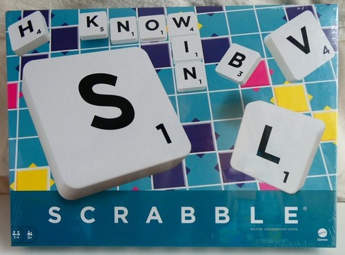 Mattel scrabble crossword - scrabble,