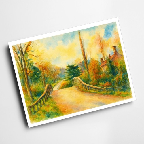 Print saw mill - print, bridge