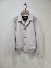 Loro Piana Andre Linen Blend Rain System Bomber Jacket Men's Size Large