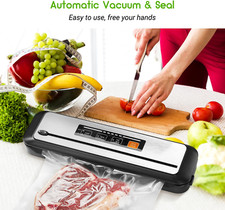 INKBIRD Vacuum Sealing Machine Vacuum Sealer Food Storage Dry Moist Pulse Mode