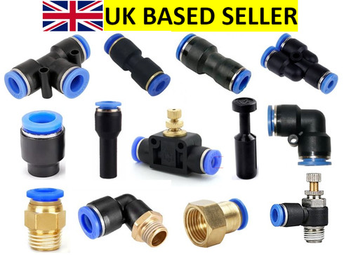 Pneumatic push fitting air - push,