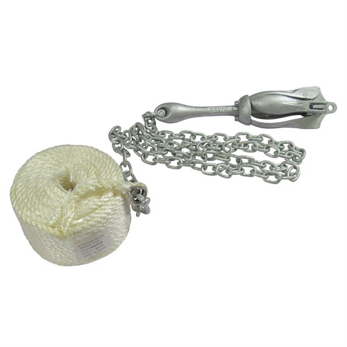 Folding grapnel kayak anchor - folding,
