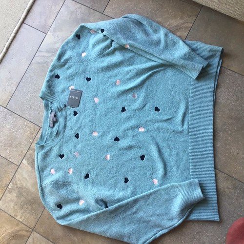 Ladies xxxl teal jumper - teal,
