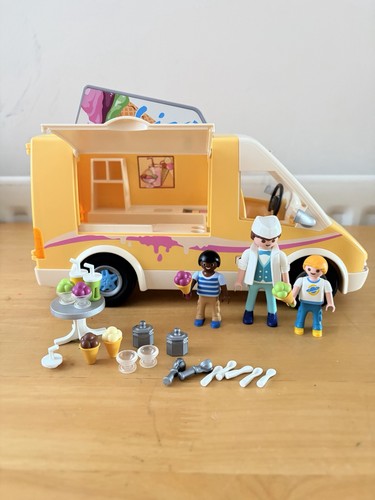 Playmobil ice cream van with - ice,