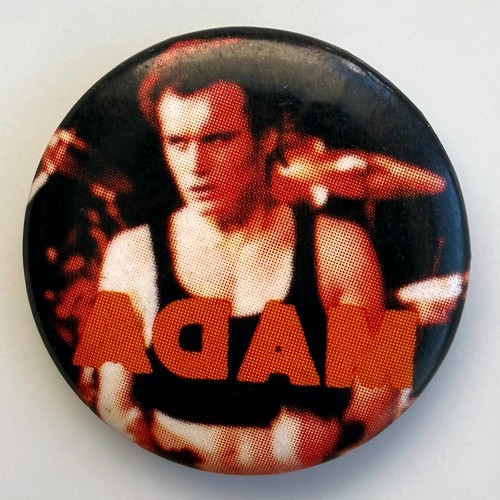 Vintage 1980s adam ant - adam, button