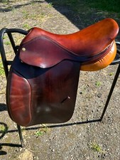 Harry Dabbs 16.5" 'True Brit' Saddle in Havana