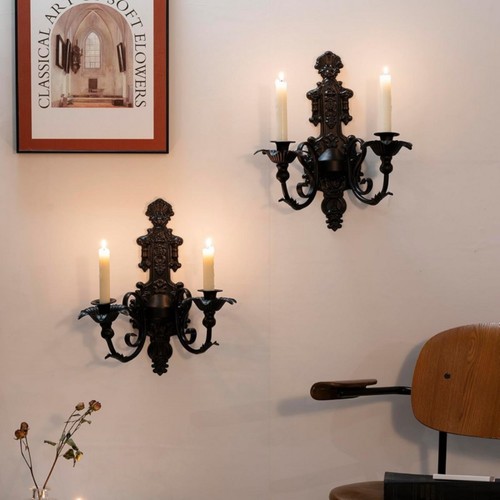 Pieces wall mounted candle - 2,