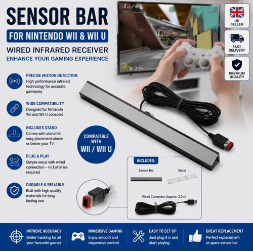 Sensor bar for nintendo - bar, &
