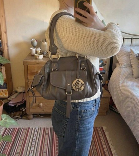 Y2k patrick cox grey - grey, leather