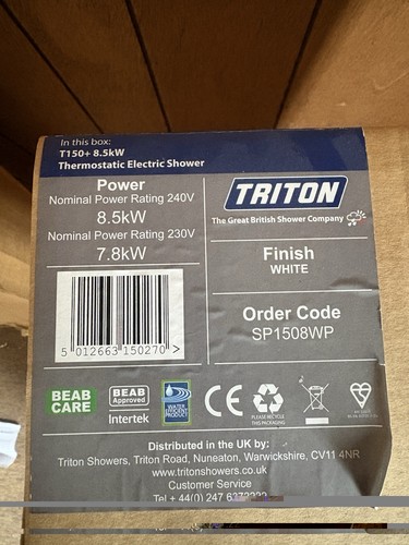 Triton t150 5kw electric - 8.5kw,