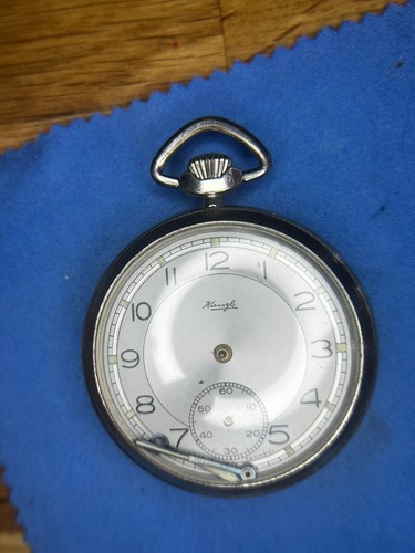 Vintage kienzle pocket watch - vintage,