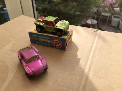 Matchbox beach buggy lime - beach,