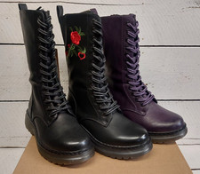 Ladies Heavenly Feet Avena 2 Vegan Lightweight Memory Foam Zip Up Mid Calf Boots