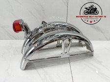 Honda SS50V Front & Rear Fender SS50 SS50Z Chrome Mudguard Set CD50 CL50 CL70.