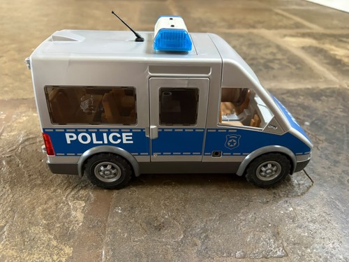 Playmobil police transport van - police,