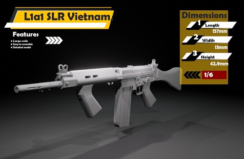 Scale l1a1 slr vietnam - l1a1,