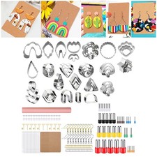 200 Pieces Polymer  Set, Jewellery Cutting Tools ,Jewelry Makin,g Earring Tool,