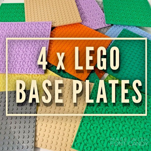 Lego base plates 91405 4 - plates, x