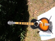 Vintage Kay Old Kraftsman 6 String Acoustic Parlor Guitar Tobacco Burst 1960's