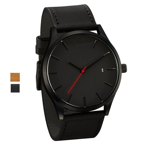 Men boys leather - date, watch