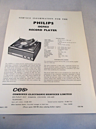 Vintage ces ltd philips - vintage,