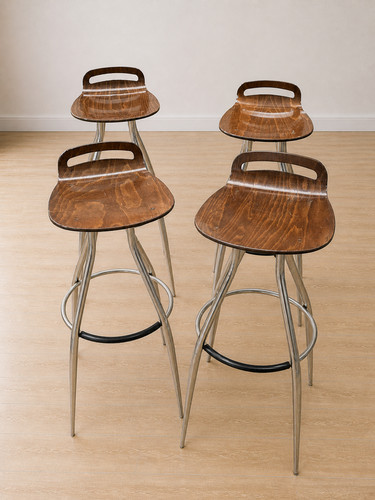 Calligaris set bar stools - set, of