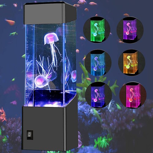 Led jellyfish lava lamp - jellyfish,