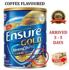 Abbott Ensure Gold Milk Powder COFFEE Flavoured 800g - Express Shipping