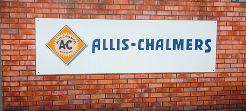 Allis chalmers tractor banner - allis,