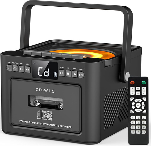 Greadio portable player for - cd,