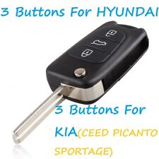 3 Button Remote Key Fob Case