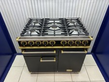 FALCON DELUXE 100 CM DUAL FUEL IN BLACK AND GOLD. Ref:I58