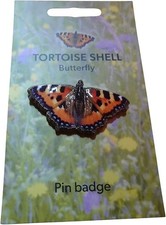 Tortoiseshell Butterfly Pin