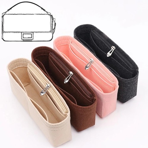 1pc felt insert bag organizer - felt,