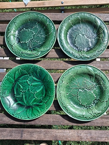 Antique green majolica - antique,