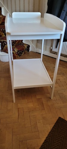 John lewis white used wooden - john,