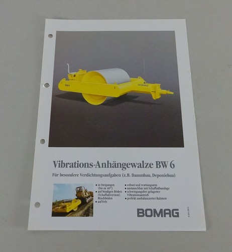 Brochure bomag vibratory towed - brochure,