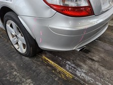 REAR BUMPER MERCEDES SLK R171 2004-2010 SLK280 2 DOOR CONVERTIBLESILVER SILVER