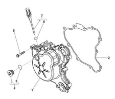 O-ring for flywheel timing cap