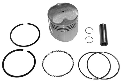 Piston kit o s honda - kit, o/s