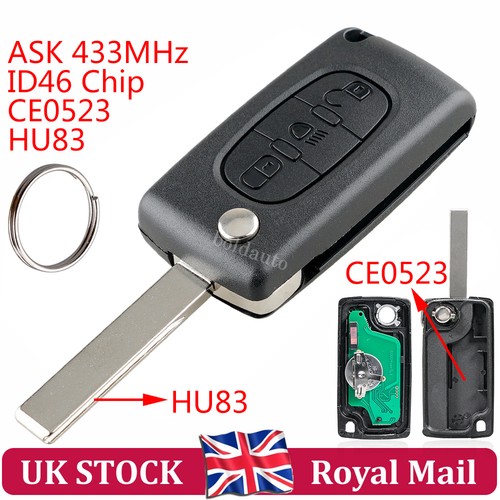 433mhz remote key fob ce0523 - 433mhz,