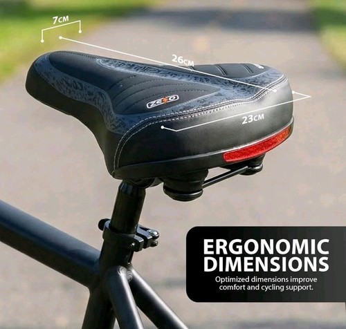 Wide big bum bike - bike, gel