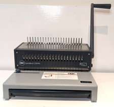 GBC CombBind C250 PRO BINDING MACHINE - Fully Working + LOTS Of Combs (9 Boxes)