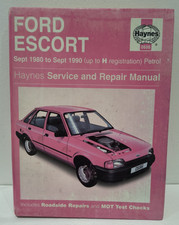 Ford Escort Mk3 Mk4 Haynes