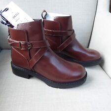 JOULES HACKLEY LEATHER BROWN