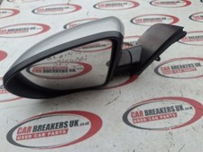 NISSAN QASHQAI PASSENGERS SIDE POWER FOLDING WING MIRROR SILVER E11026202 - 2009