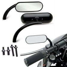Black Motorcycle Mirrors