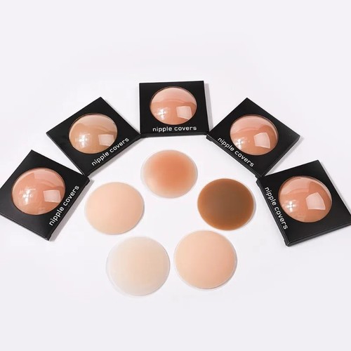 Seamless nipple cover adhesive - cover,