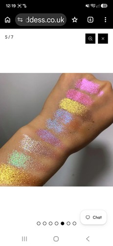 Naba cosmetics pigment palette - pigment,
